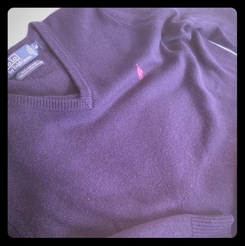 V-neck sweater